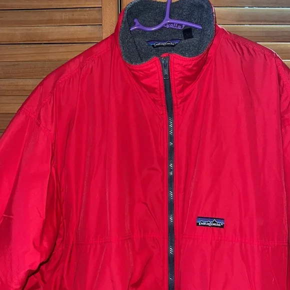 Red Fleece lined Patagonia jacket size XXL - Picture 2 of 8